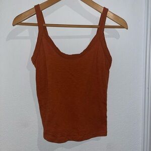 Rust Orange Women's Tank Top